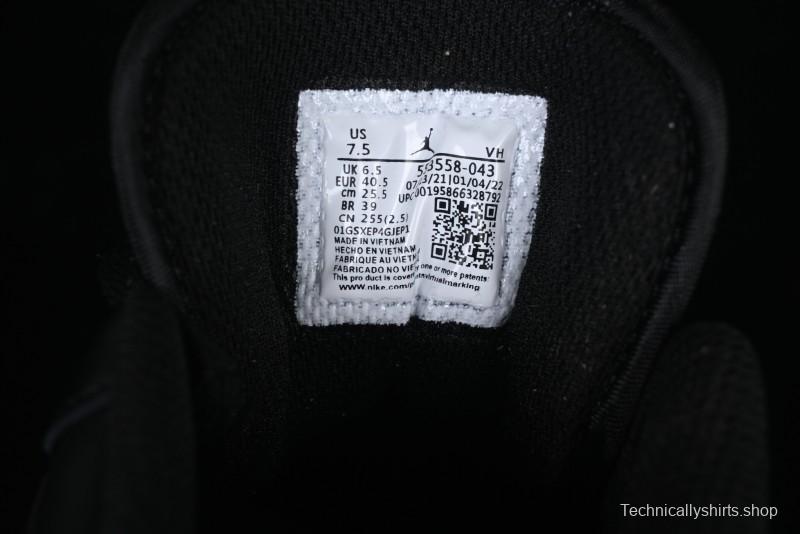 Nike Air Jordan 1 Low Retro Basketball Shoes in Black and White - 553558-043