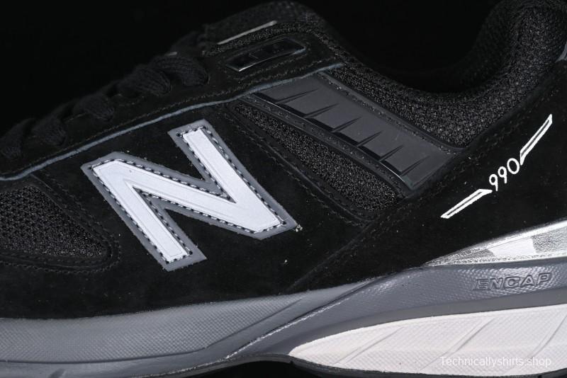 New Balance 990 Series Premium Made in USA Retro Running Shoes - M990BK5