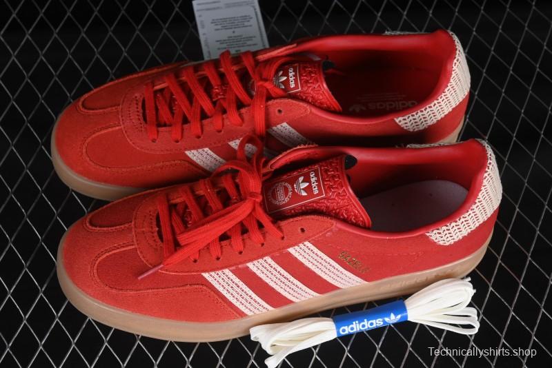 Adidas Originals Gazelle Indoor JI2756 Three Stripes Retro Casual Slip-Resistant Low-Top Sneakers - JI2756