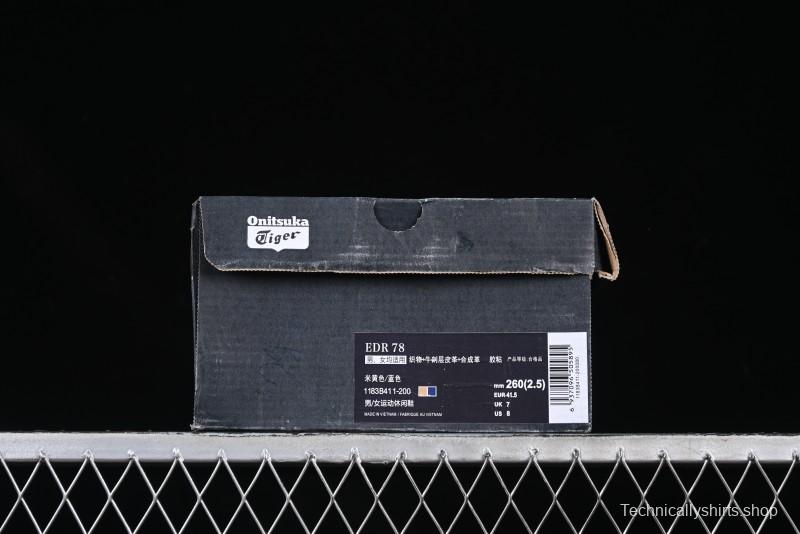 Onitsuka Tiger Edr 78 Low Top Running Shoes Comfortable Slip Resistant Durable - 1183B411-200