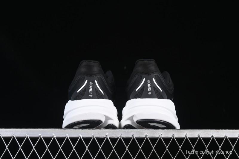 HOKA ONE ONE Bondi 9 Knit Lightweight Casual Running Shoes - 1162012 BWHT