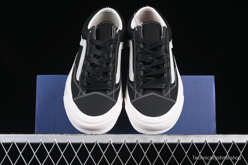 Vans Old Skool 36 Low-Top Retro Skate Shoes - VN000D57BLK
