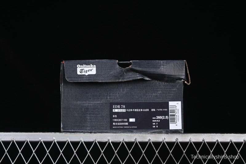 Onitsuka Tiger Serrano Retro Sneakers - White/Brown