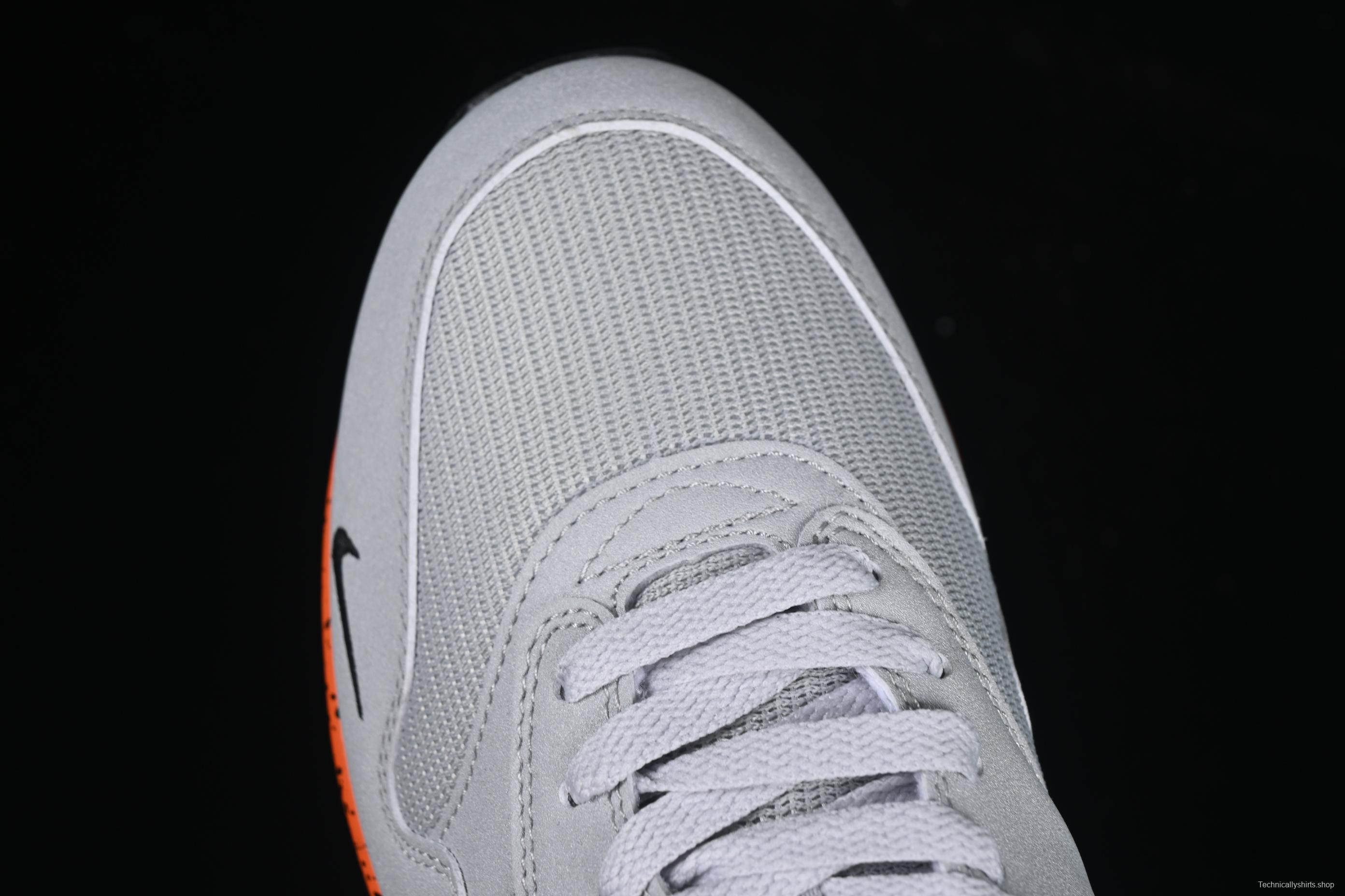 Nike Air Max 1 Retro Running Shoes with Half-Sole Air Cushion - FD2638-005