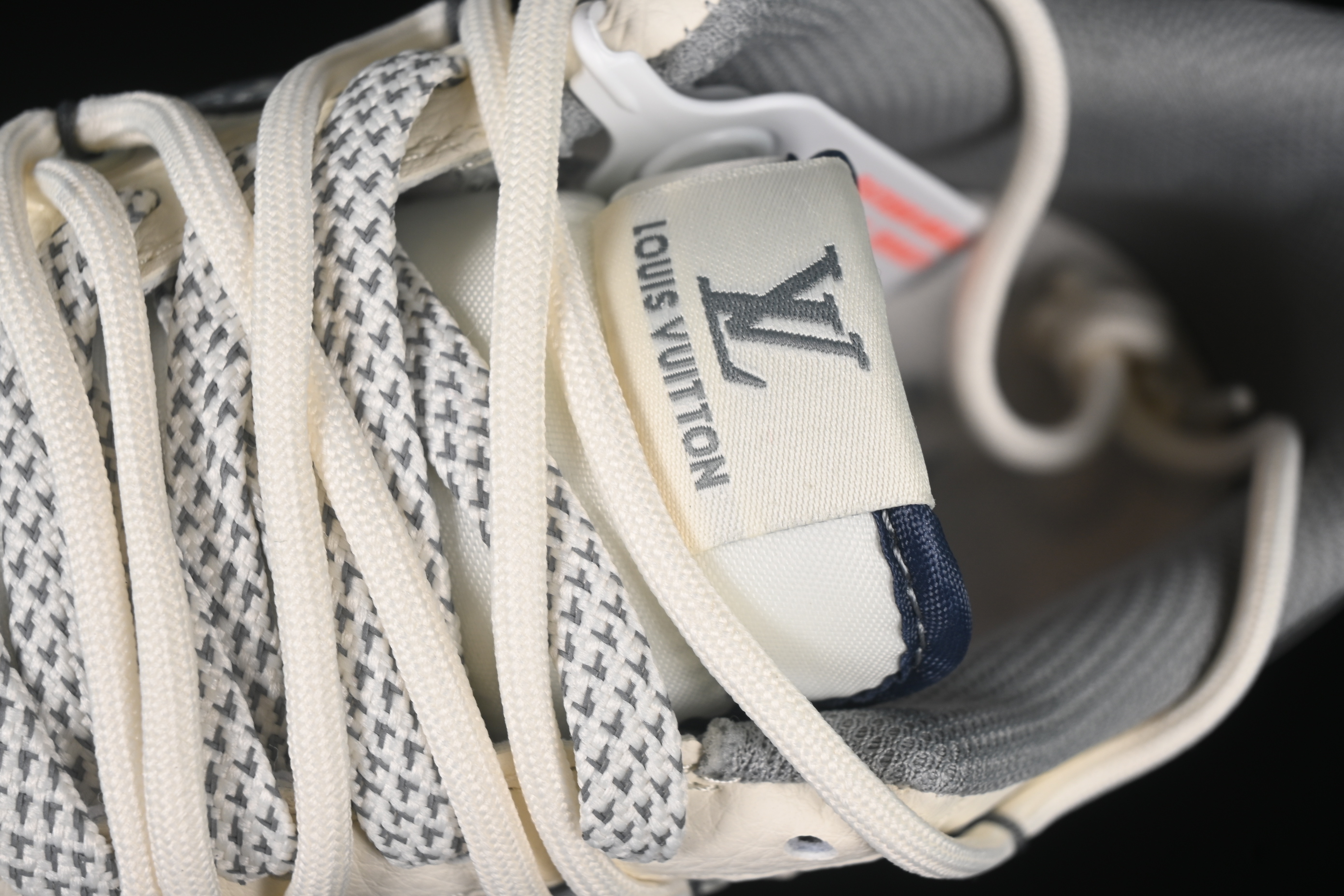Nike Air Force 1'07 Low LV Collaboration Grey Pattern Drawstring Casual Sneakers - DM6868-065