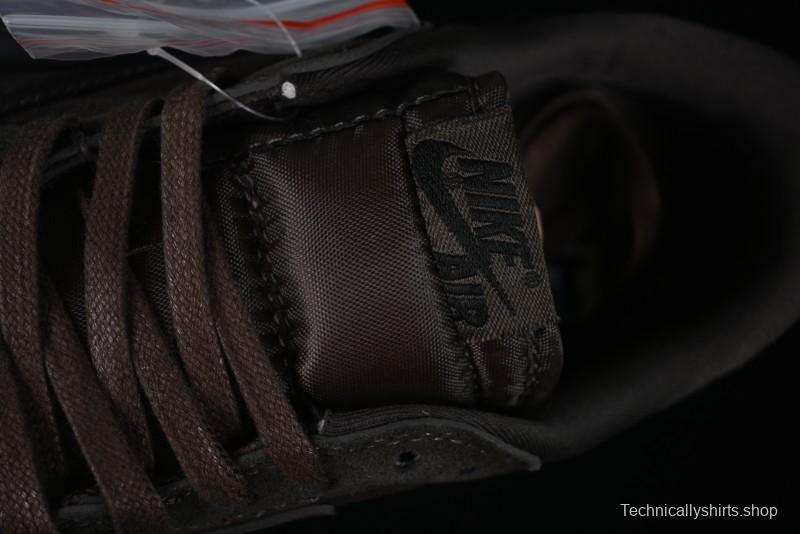 Nike Travis Scott x Air Jordan 1 Low OG AJ1 Reverse Swoosh Sneakers - DM7866-202