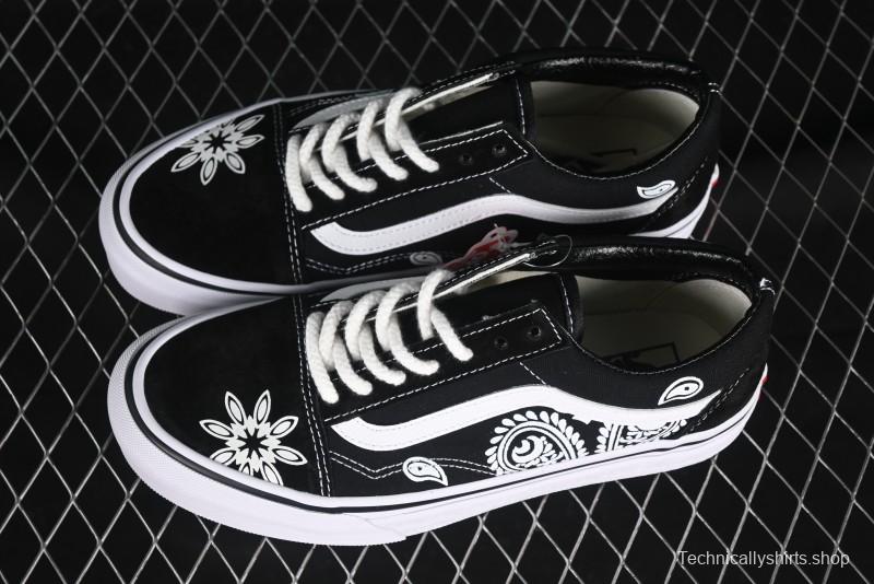 Vans Old Skool 36 Low-Top Retro Skate Shoes - VN000CRPGRN