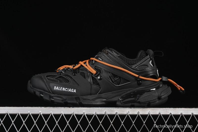 Balenciaga Track Sneaker Tess with Transparent Heel Strap - WTRHK1000