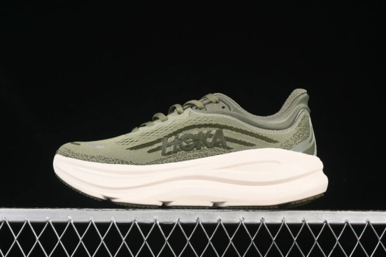 HOKA ONE ONE Bondi 9 Cushioned Running Shoes with Engineered Mesh Upper - 1162011 SSSC