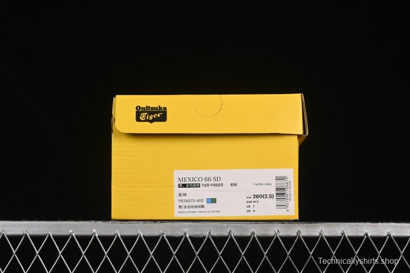 Onitsuka Tiger Mexico 66 Cactful-S Low-Top Leather Running Shoes in Pastel Colorway - 1183A872-402