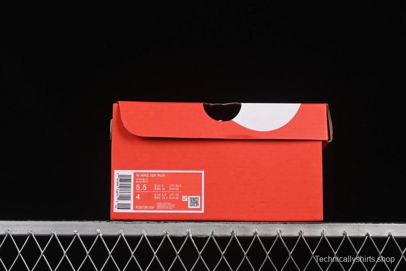 Nike Runtekk V2K Run Cushioned Low-Top Retro Running Shoes with Anti-Slip Design - FD0736-009