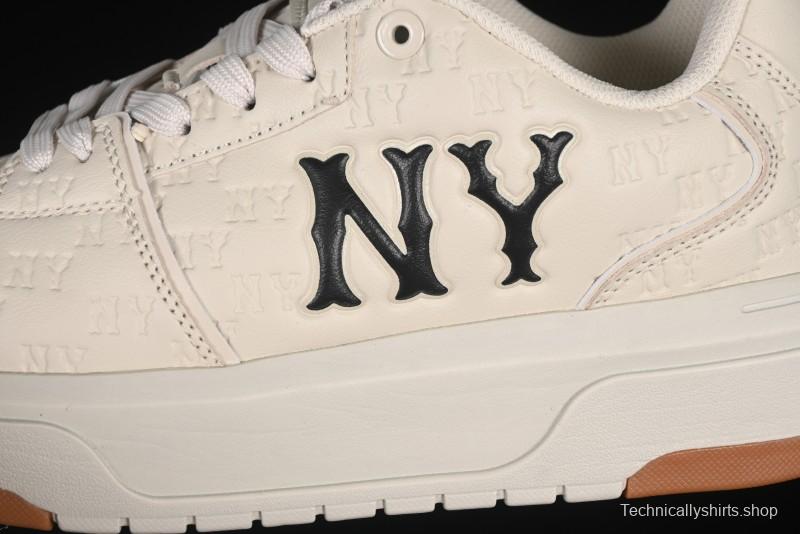 New York Yankees Chunky Liner Mid Denim Monogram Platform Sandals - 3ASXE015N50CRS