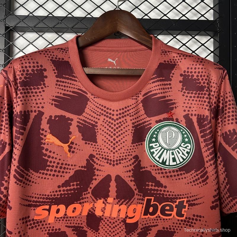 25/26 Palmeiras Goalkeeper Red Jersey