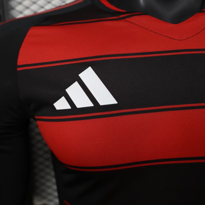 Player Version 25/26 Flamengo Home Long Sleeve Jersey