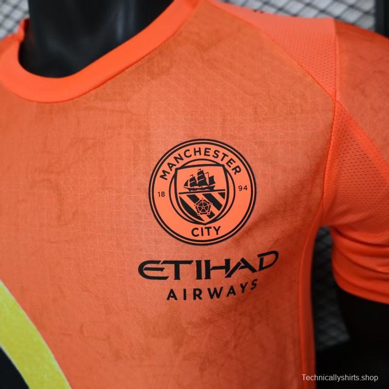 Player Version 25/26 KIDSUPER x MANCHESTER CITY Orange Jersey