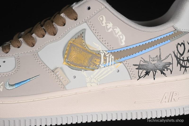 Nike Air Force 1'07 Low Batman DC Comics Series Casual Sneakers - XL2321-111