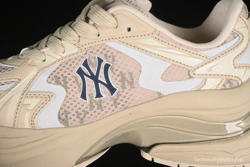 New York Yankees MLB Chunky Curve Runner Monogram Thick Sole Casual Running Shoes - 3ARNSPL5N50SAS