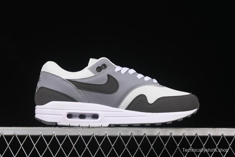 Nike Air Max 1 Retro Running Shoes with Half-Sole Air Cushion - HM9936-001