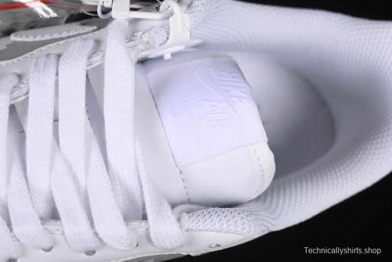 Nike Air Force 1 '07 Low Custom Official Hot Style 2D Theme White Gray Spray Paint Casual Sneakers - CW2288-111