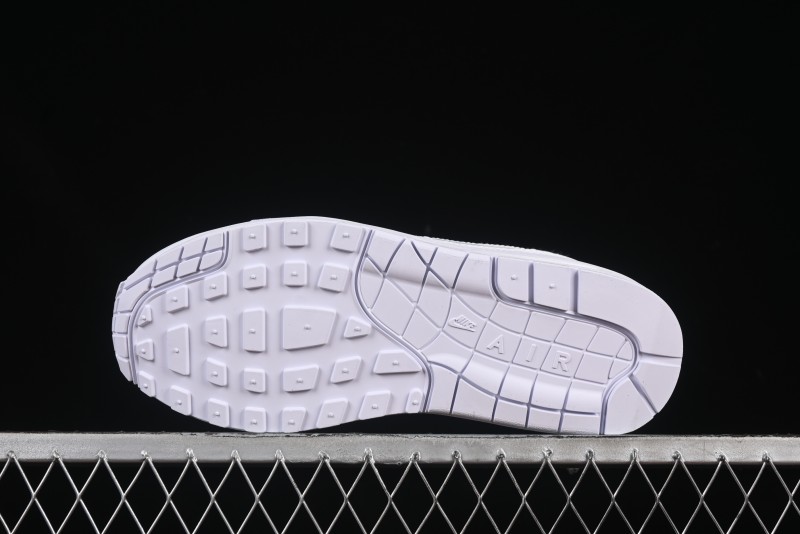 Nike Air Max 1 Retro Running Shoes with Half-Sole Air Cushion - HF8813-100