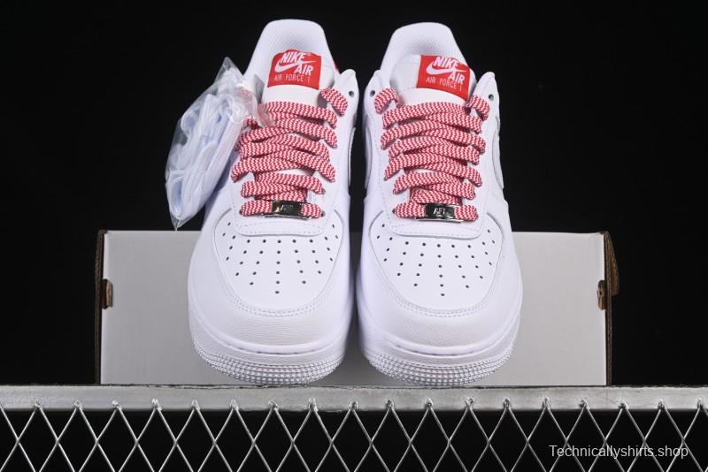Nike Air Force 1'07 Low Casual Sneakers with Full-Length Air Cushion - IB7167-103