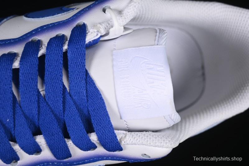 Nike Air Force 1'07 Low Blue Planet Casual Sneakers with Full-Length Air Cushion - ZH0316-079