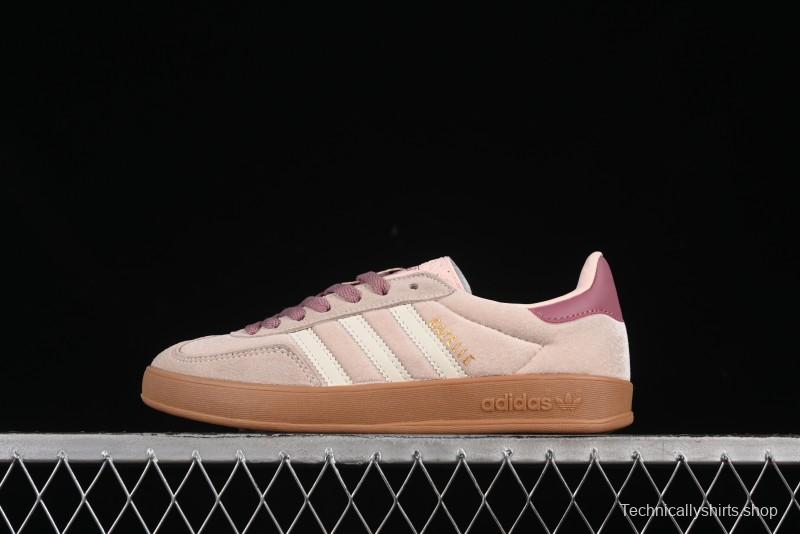 Adidas Originals Gazelle Indoor JR0232 Retro Casual Slip-Resistant Wear-Resistant Low-Top Skate Shoes - JR0232