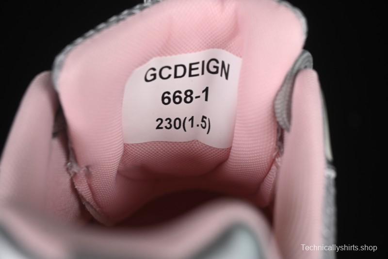 GG-CC Casual Sports Running Shoes with Crescent Moon Sole and 5cm Height Increase - 668-1