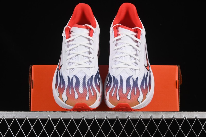 Nike Zoom Fly 6 Lightweight Responsive Running Shoes with Carbon Fiber Plate - HQ3498-100