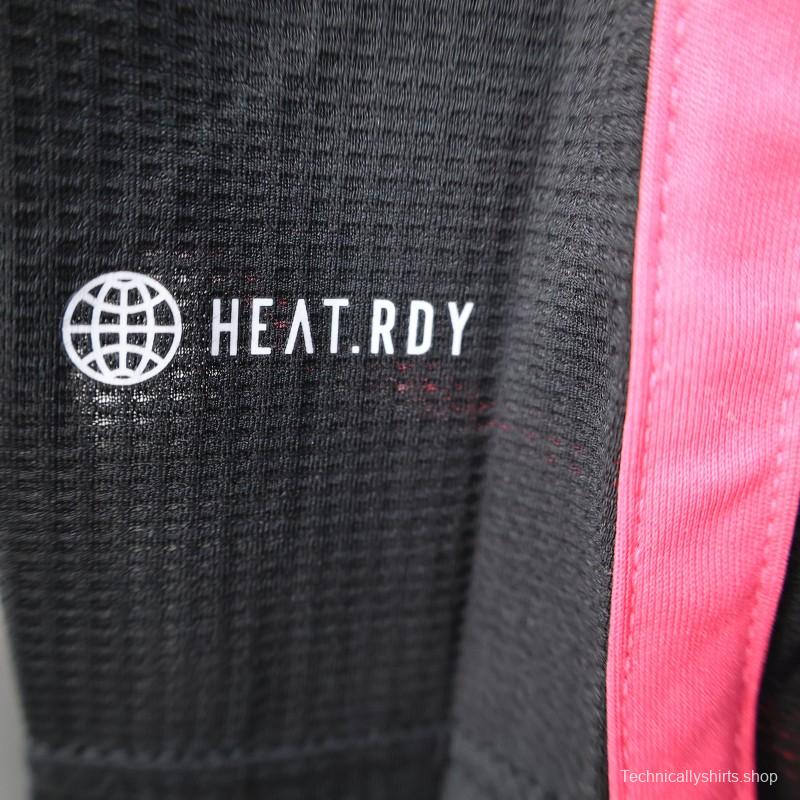 Player Version 2025 Algeria Black with Colorful Gradient Accents Jersey