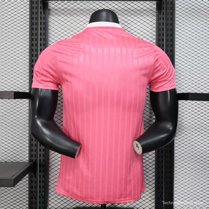 Player Version 2025 Adidas Original Pink T-Shirt