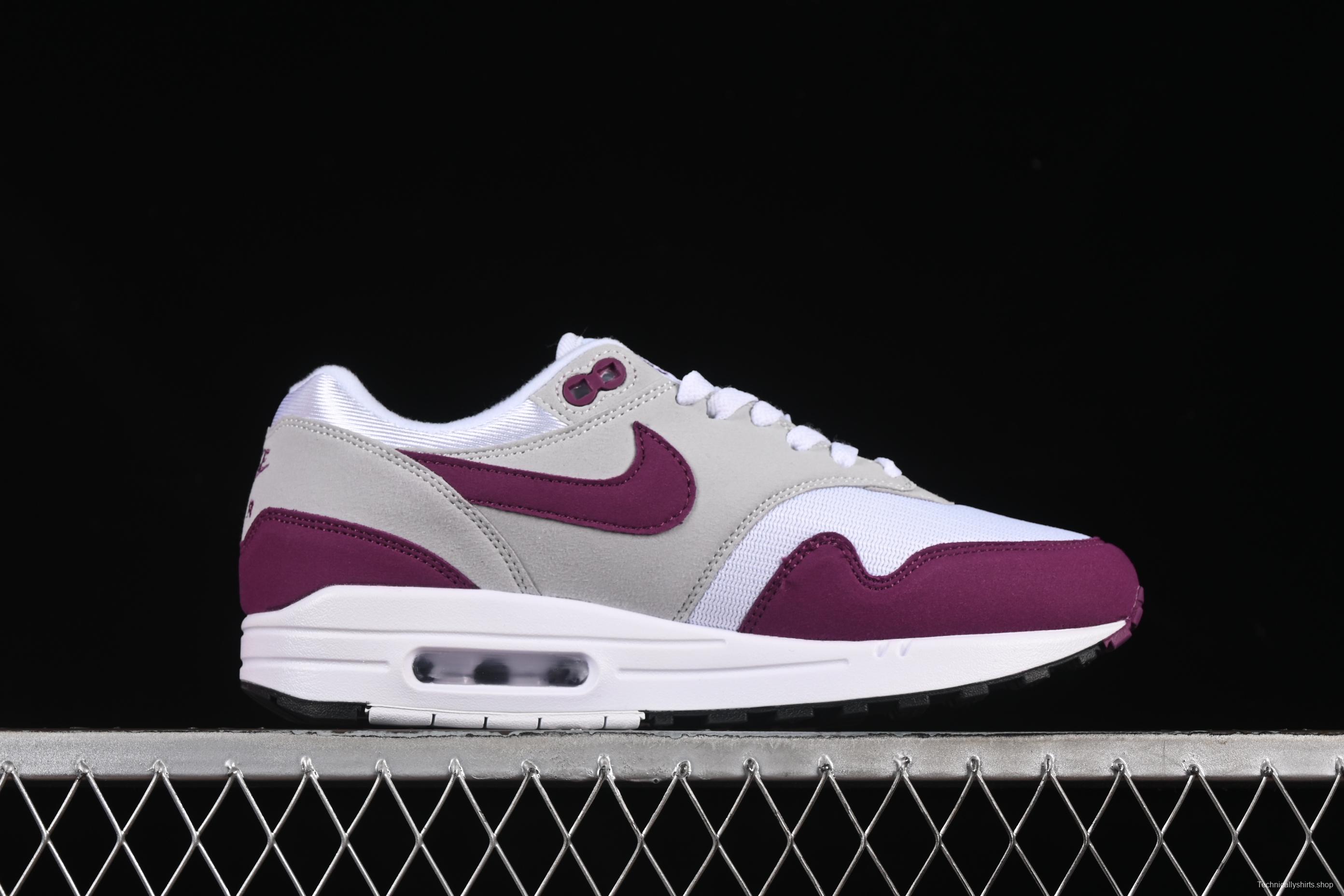 Nike Air Max 1 Retro Running Shoes with Half-Sole Air Cushion - HF1194-101