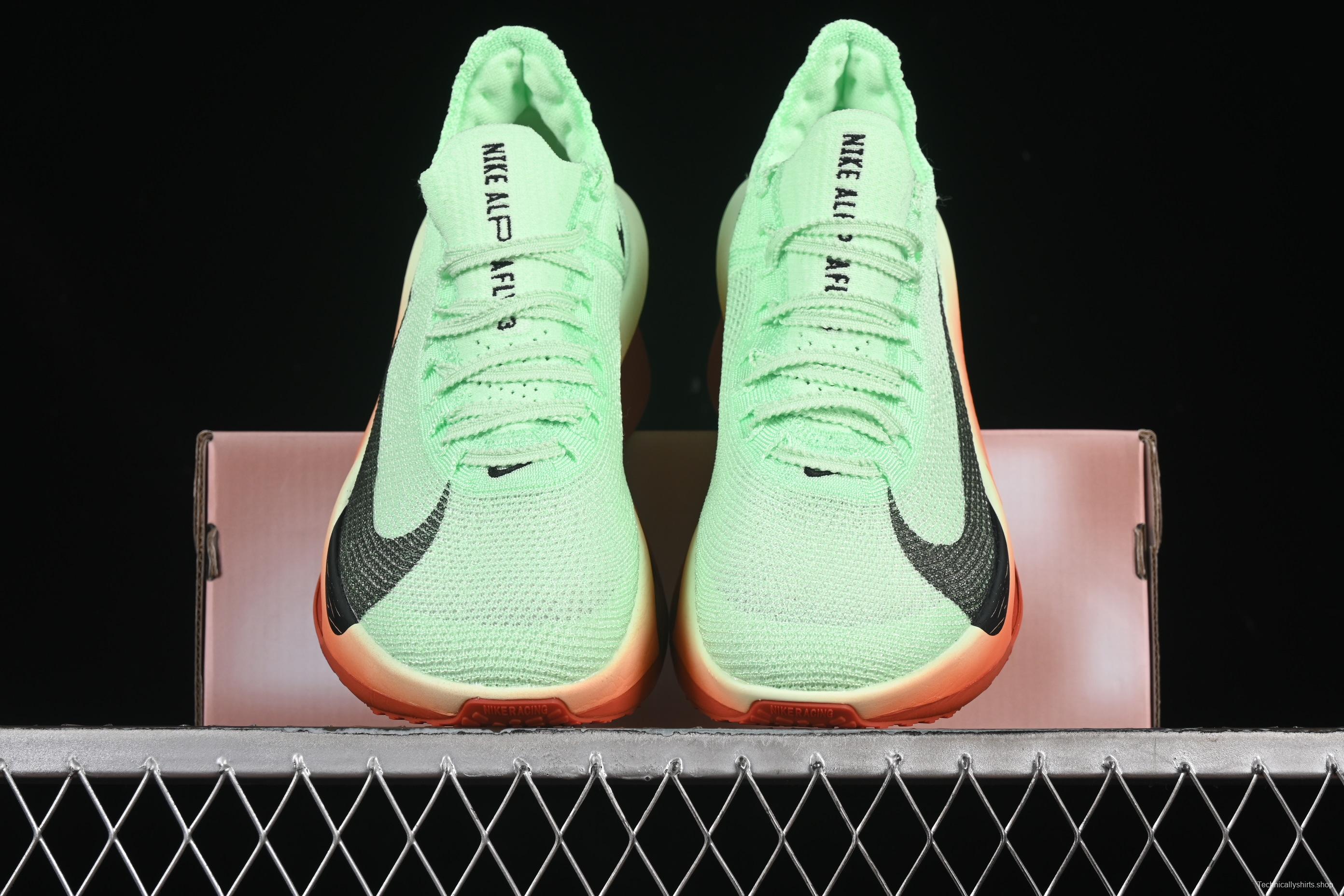 Nike Zoom VaporFly Next% 3 Prototype Super Marathon Running Shoes with Dual Air Zoom and Full-Length Carbon Fiber Plate - HJ7041-300