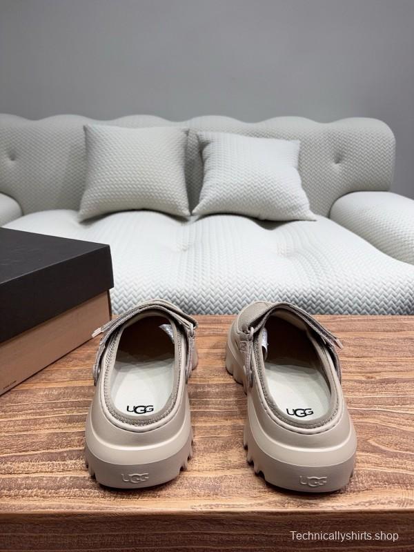 2025 UGG Beige Mesh Slippers