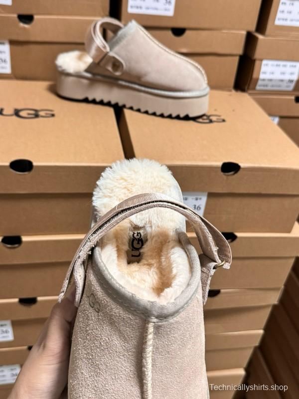 2024 Women UGG Sand Suede Slippers MJ00170