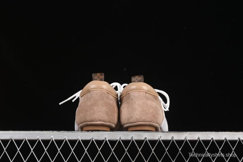 Louis Vuitton Sneakerina Round Toe Lace-Up Ballet Style Flat Training Shoes - N.F6