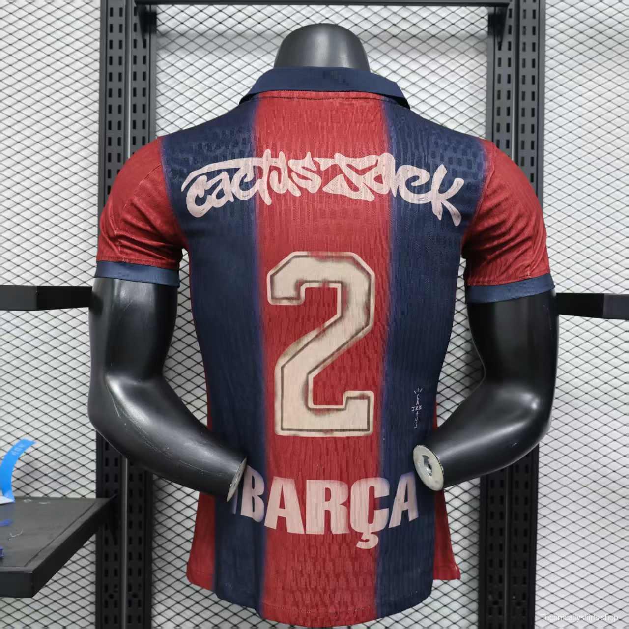 Player Version 25/26 Barcelona Travis Scott Special Jersey