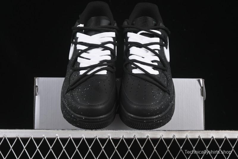Nike Air Force 1'07 Low White Starry Splatter Casual Sneakers - ZH0316-090