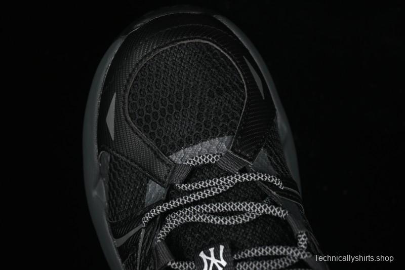 New York Yankees MLB Dome Runner Thick Sole Hollow Out Height Increasing Casual Running Shoes - 3ARND015N50BKS