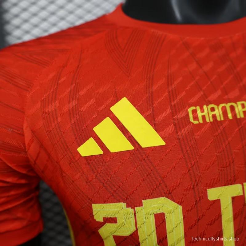 Player Version 25/26 Liverpool 20times Champions Jersey