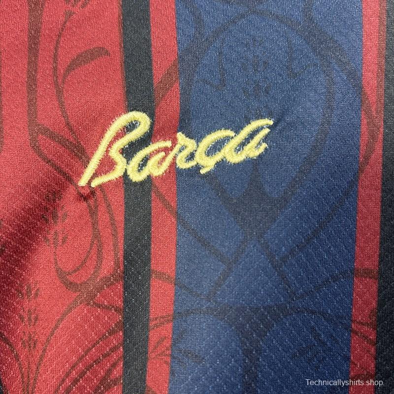 25/26 Kids Modernist FC Barcelona Polo Long Sleeve Jersey