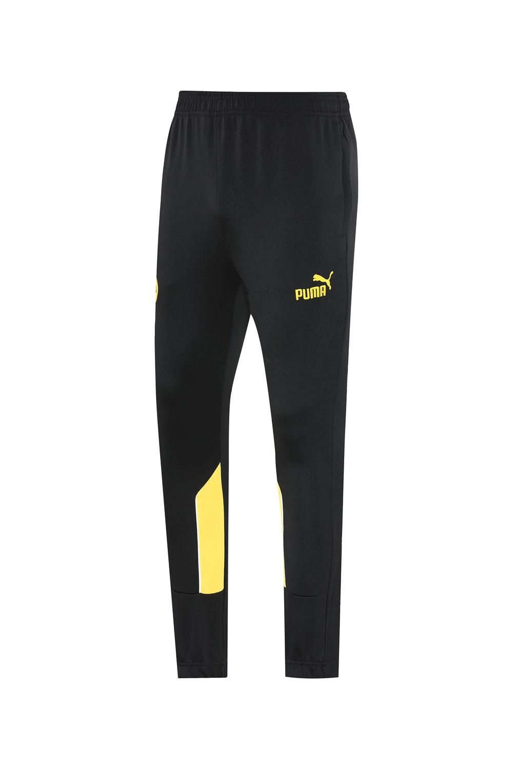 25/26 Borussia Dortmund Black/Yellow Full Zipper Jacket +Long Pants