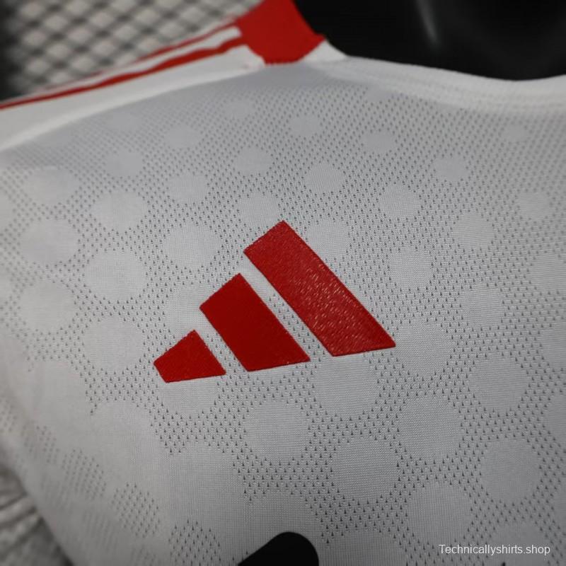 Player Version 25/26 Liverpool Away White Jersey