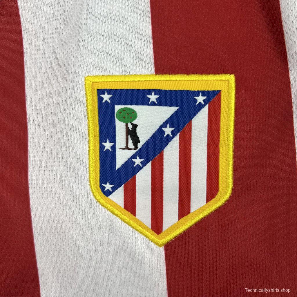 Retro 2016/17 Atletico Madrid Home Jersey