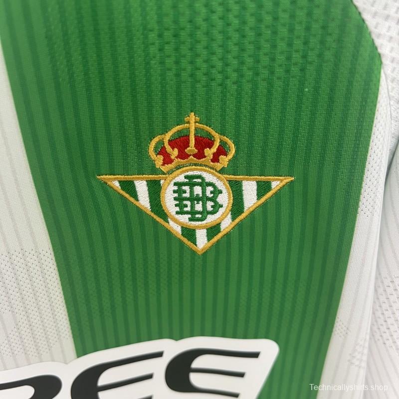 25/26 Real Betis Home Jersey