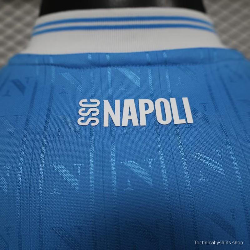 Player Version 25/26 Napoli Home Jersey