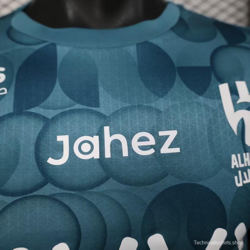 Player Version 25/26 Al Hilal Third Blue Jeresy
