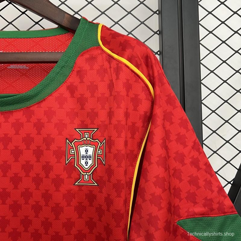 2004 Retro Portugal Home Jersey