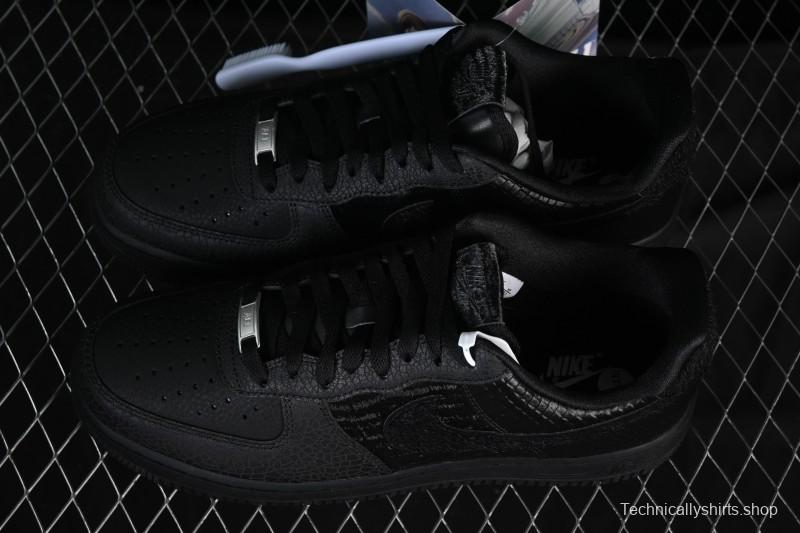 Nike Air Force 1'07 Low Casual Sneakers with Full-Length Air Cushion - HQ1977-001