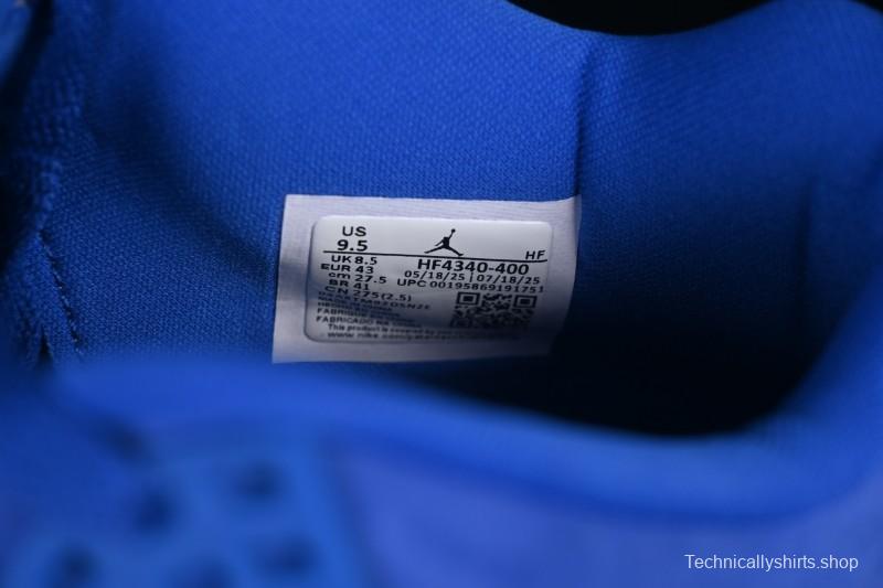 Nike Nigel Sylvester x Air Jordan 4 Retro Blue Collaboration Basketball Shoes - HF4340-400